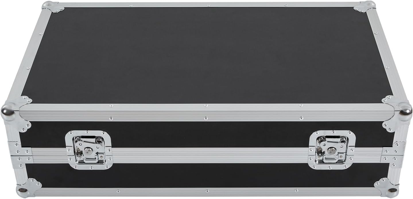 14U PA DJ Rack with 4 Wheels, Heavy-Duty Mobile Audio Equipment Cabinet with Side DJ Table Top, 661 lbs Capacity Studio Rack for Mixer, Amplifier, Speakers (14U/Side Table)