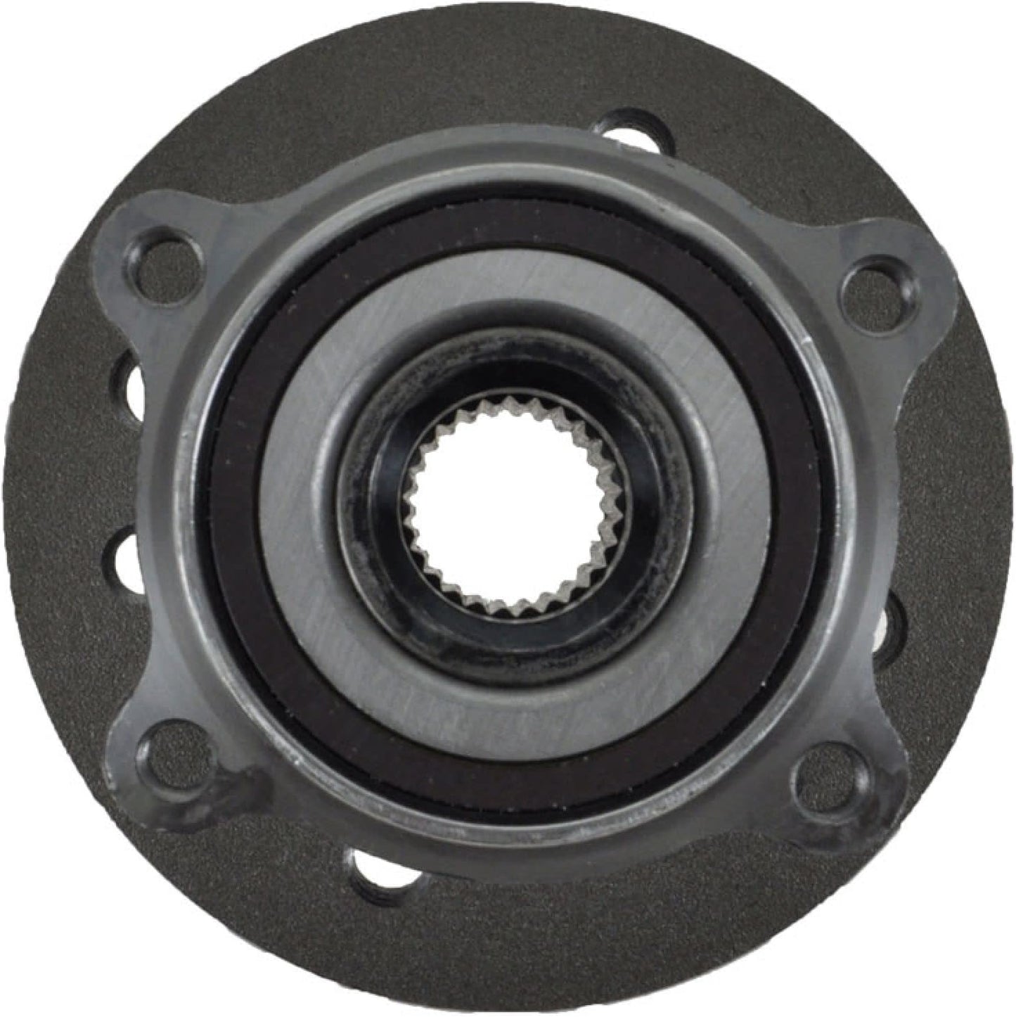 TRQ 2 Piece Front Rear Wheel Bearing & Hub Assembly Set Compatible with 2002-2006 Mini Cooper