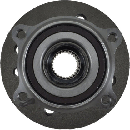 TRQ 2 Piece Front Rear Wheel Bearing & Hub Assembly Set Compatible with 2002-2006 Mini Cooper