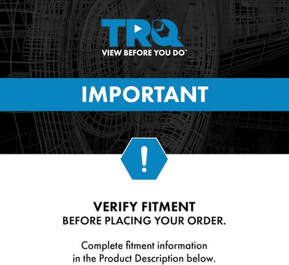 TRQ 2 Piece Rear Wheel Bearing & Hub Assembly Set Compatible with 2015-2020 Honda Fit
