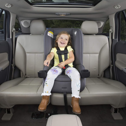 Safety 1st Jive 2-in-1 Convertible Car Seat, Rear Facing Car Seats for Babies (5-40 lbs, 19-40'), Forward Facing Carseat for Toddlers (22-65 lbs, 29-49'), Night Horizon