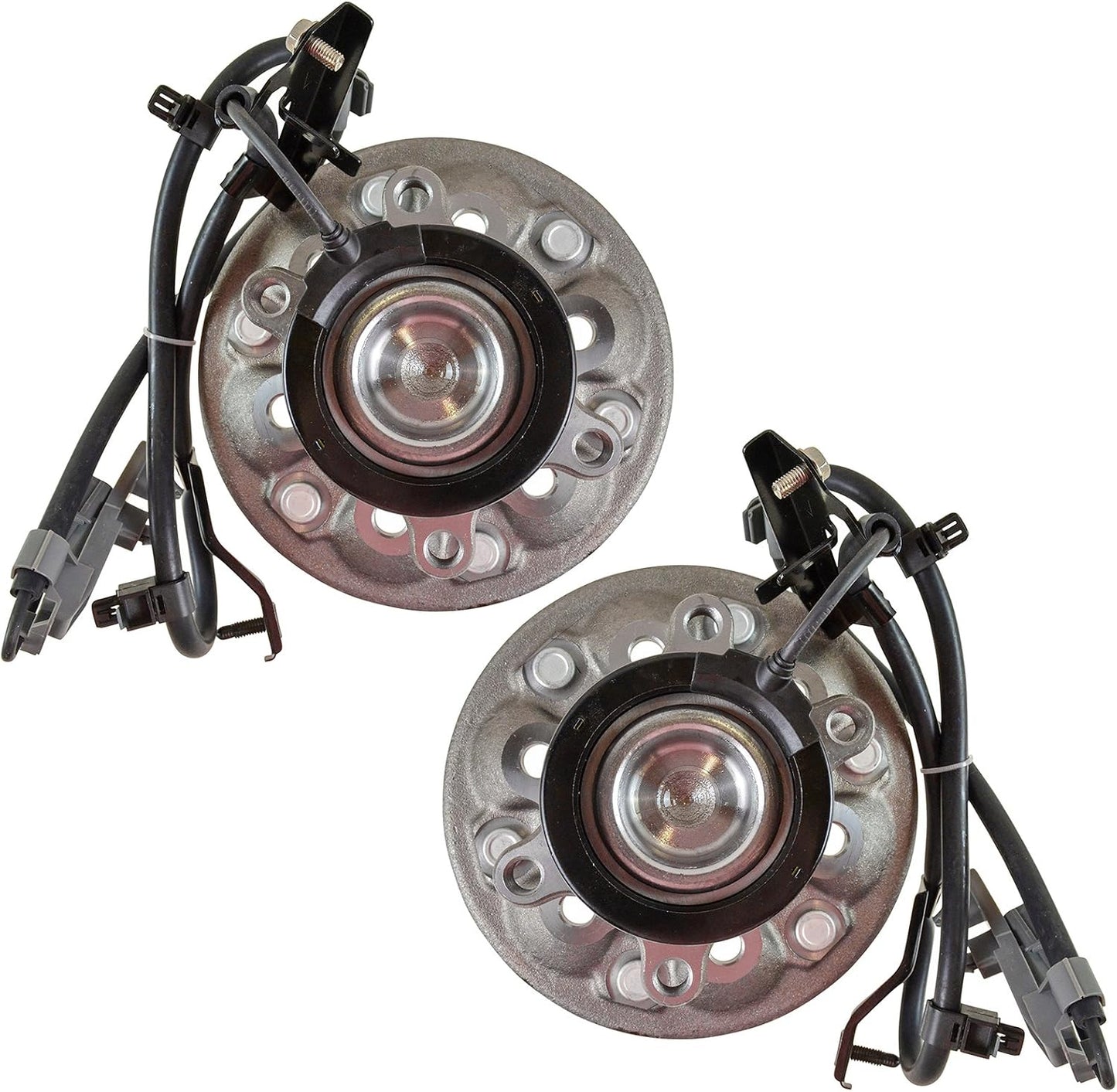 TRQ Front Left and Right Wheel Bearing and Hub Assembly Set 2 Piece Compatible with 04-08 Chevrolet Colorado RWD 04-05 GMC Canyon SLE RWD 06-08 Canyon RWD 2006 Isuzu i-280 07-08 i-290 07-08 i-370 RWD